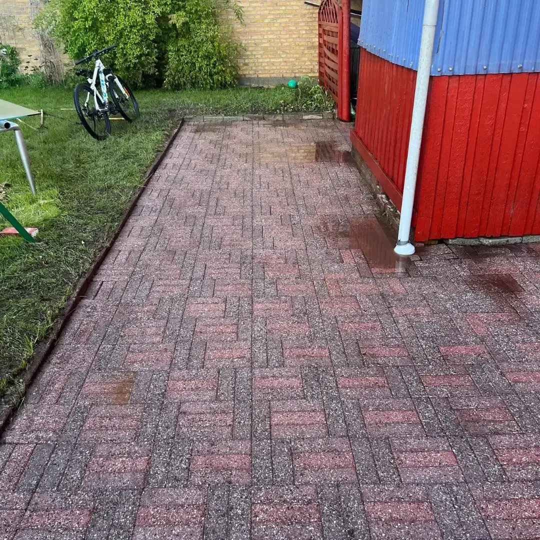 Fliser efter algebehandling
